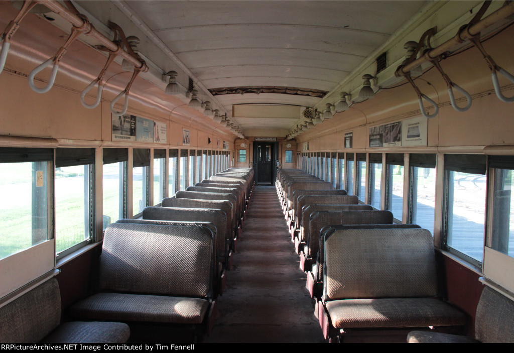 Interior of IC commuter car